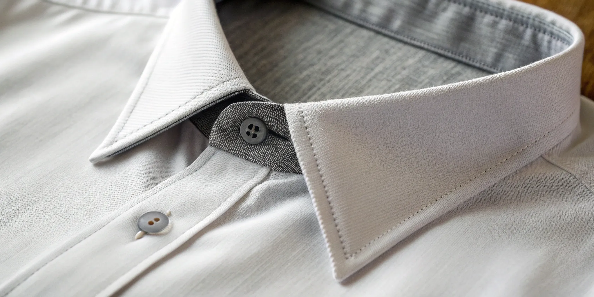 slim fit dress slacks Grey V-Neck Undershirt (2-Pack) M main image 1