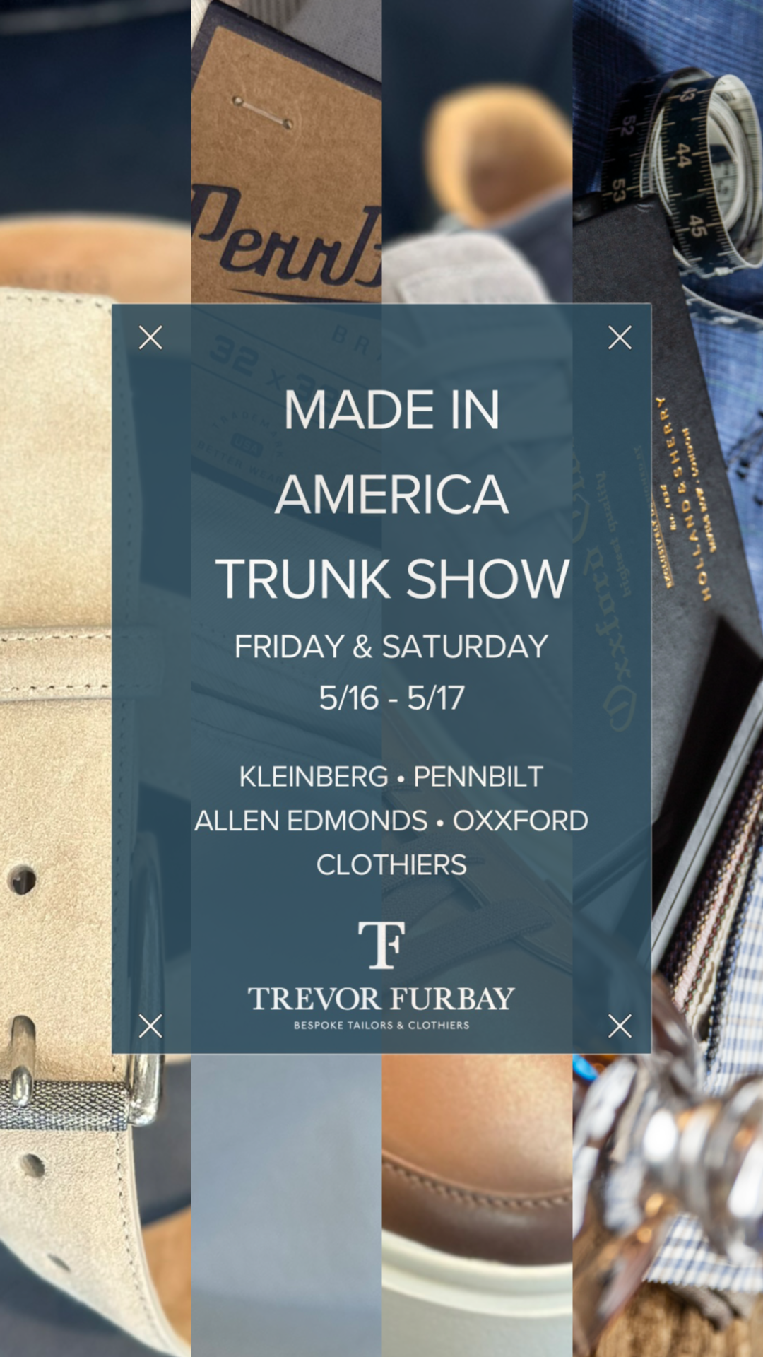 Made in America Trunk Show
